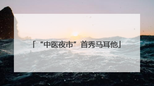 “中医夜市”首秀马耳他