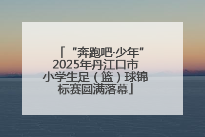 “奔跑吧·少年”2025年丹江口市小学生足（篮）球锦标赛圆满落幕