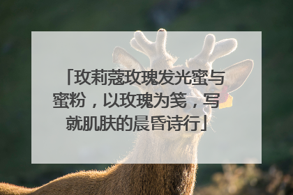 玫莉蔻玫瑰发光蜜与蜜粉，以玫瑰为笺，写就肌肤的晨昏诗行