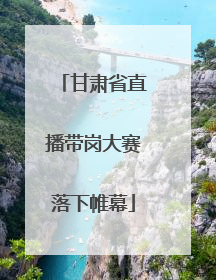 甘肃省直播带岗大赛落下帷幕