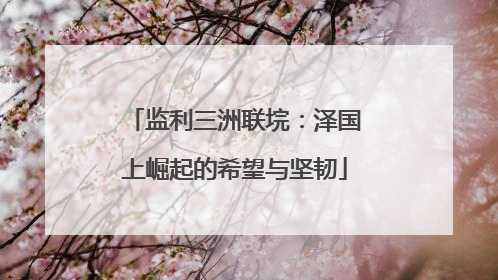 监利三洲联垸：泽国上崛起的希望与坚韧