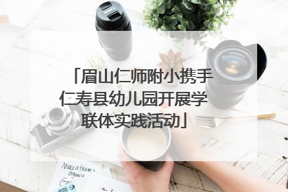眉山仁师附小携手仁寿县幼儿园开展学联体实践活动