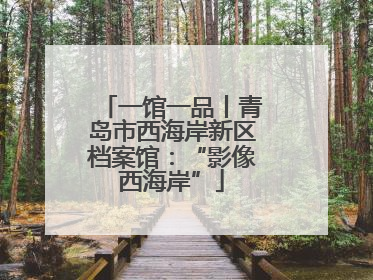 一馆一品丨青岛市西海岸新区档案馆：“影像西海岸”