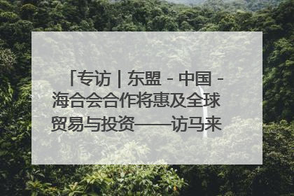 专访｜东盟－中国－海合会合作将惠及全球贸易与投资——访马来西亚亚太“一带一路”共策会高级研究员本恩·纳戈拉