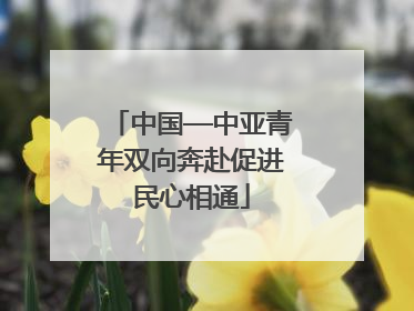 中国—中亚青年双向奔赴促进民心相通