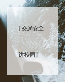 交通安全进校园