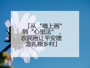 从“墙上画”到“心里法”，农民画让平安理念扎根乡村