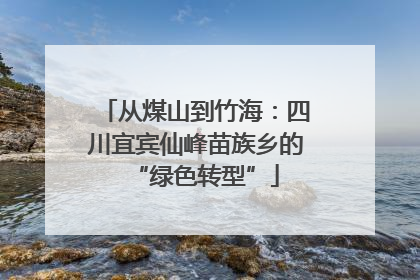 从煤山到竹海：四川宜宾仙峰苗族乡的“绿色转型”