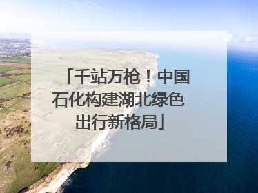 千站万枪！中国石化构建湖北绿色出行新格局