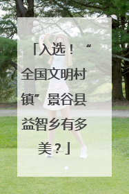 入选！“全国文明村镇”景谷县益智乡有多美？