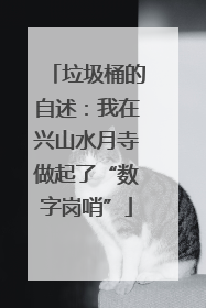 垃圾桶的自述：我在兴山水月寺做起了“数字岗哨”