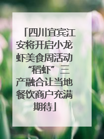 四川宜宾江安将开启小龙虾美食周活动 “稻虾”三产融合让当地餐饮商户充满期待