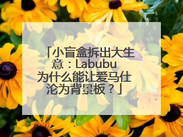 小盲盒拆出大生意：Labubu为什么能让爱马仕沦为背景板？