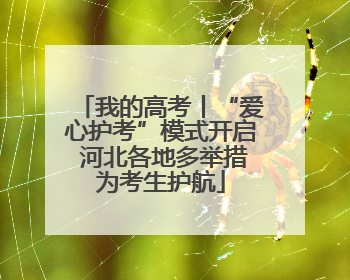 我的高考丨“爱心护考”模式开启 河北各地多举措为考生护航