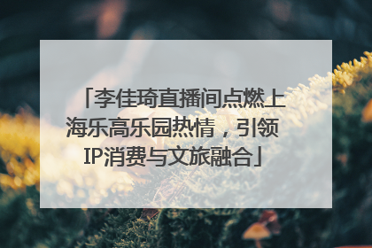 李佳琦直播间点燃上海乐高乐园热情，引领IP消费与文旅融合