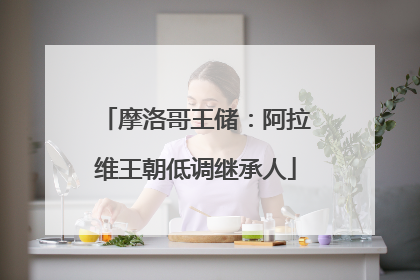 摩洛哥王储：阿拉维王朝低调继承人