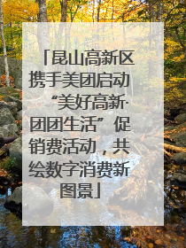 昆山高新区携手美团启动“美好高新·团团生活”促销费活动，共绘数字消费新图景