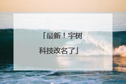最新！宇树科技改名了