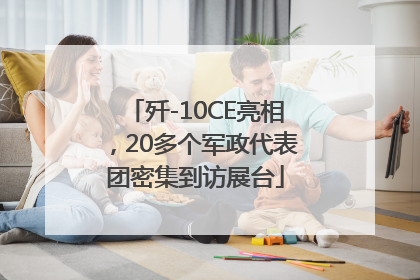 歼-10CE亮相，20多个军政代表团密集到访展台