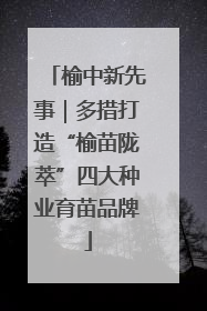 榆中新先事｜多措打造“榆苗陇萃”四大种业育苗品牌