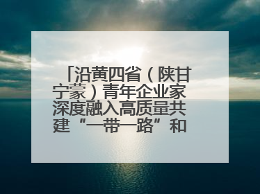 沿黄四省（陕甘宁蒙）青年企业家深度融入高质量共建“一带一路”和西部陆海新通道建设战略合作交流会在甘肃兰州召开