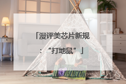 漫评美芯片新规：“打地鼠”