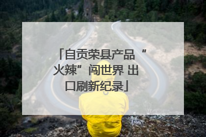 自贡荣县产品“火辣”闯世界 出口刷新纪录