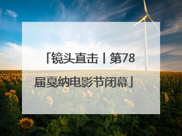 镜头直击丨第78届戛纳电影节闭幕