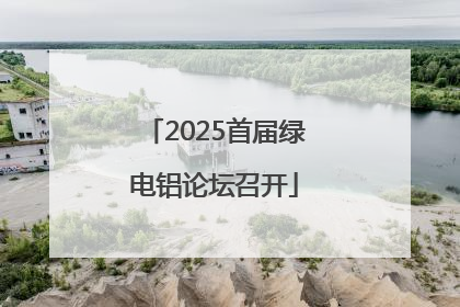 2025首届绿电铝论坛召开